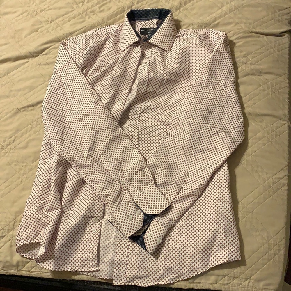 Casual Button Down Dress Shirt